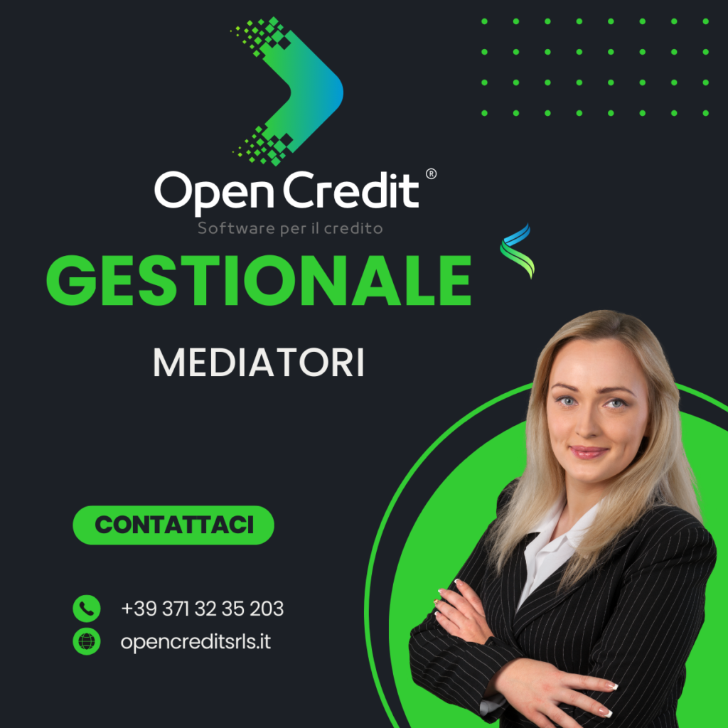 Moduli Gestionale mediatori creditizi Open Credit